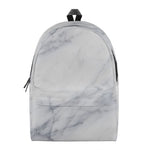 Smoke Grey Marble Print Backpack