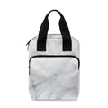 Smoke Grey Marble Print Bible Tote Bag