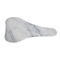 Smoke Grey Marble Print Bicycle Seat Cover