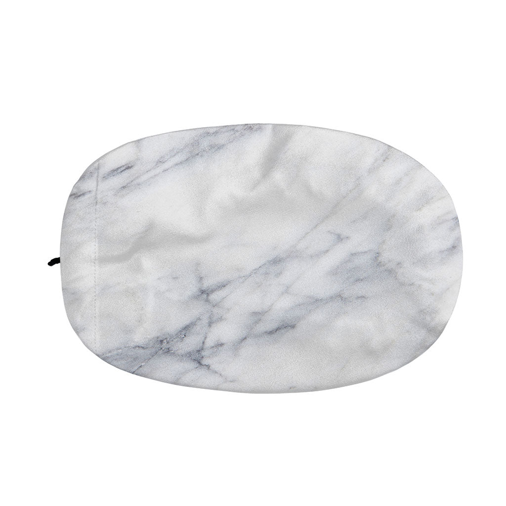 Smoke Grey Marble Print Car Side Mirror Covers
