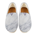 Smoke Grey Marble Print Casual Shoes