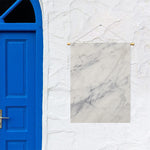 Smoke Grey Marble Print Garden Flag