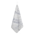 Smoke Grey Marble Print Hand Towel