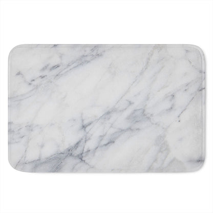 Smoke Grey Marble Print Indoor Door Mat