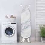 Smoke Grey Marble Print Ironing Board Cover
