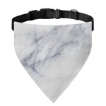 Smoke Grey Marble Print Over The Collar Dog Bandana