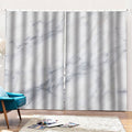 Smoke Grey Marble Print Pencil Pleat Curtains
