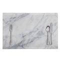 Smoke Grey Marble Print Placemat