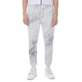 Smoke Grey Marble Print Joggers