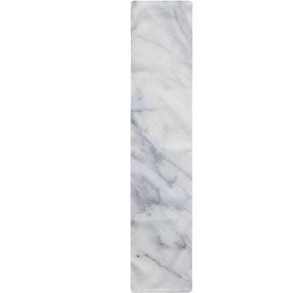 Smoke Grey Marble Print Table Runner