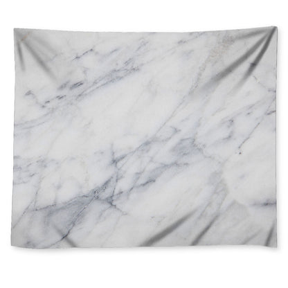 Smoke Grey Marble Print Tapestry