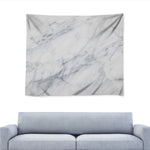 Smoke Grey Marble Print Tapestry