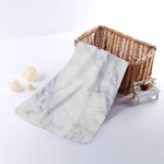 Smoke Grey Marble Print Towel