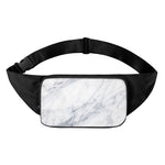 Smoke Grey Marble Print Waist Bag
