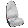 Smoke Grey Marble Print Waterproof Car Seat Cover