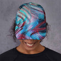 Smoke Psychedelic Trippy Print Baseball Cap