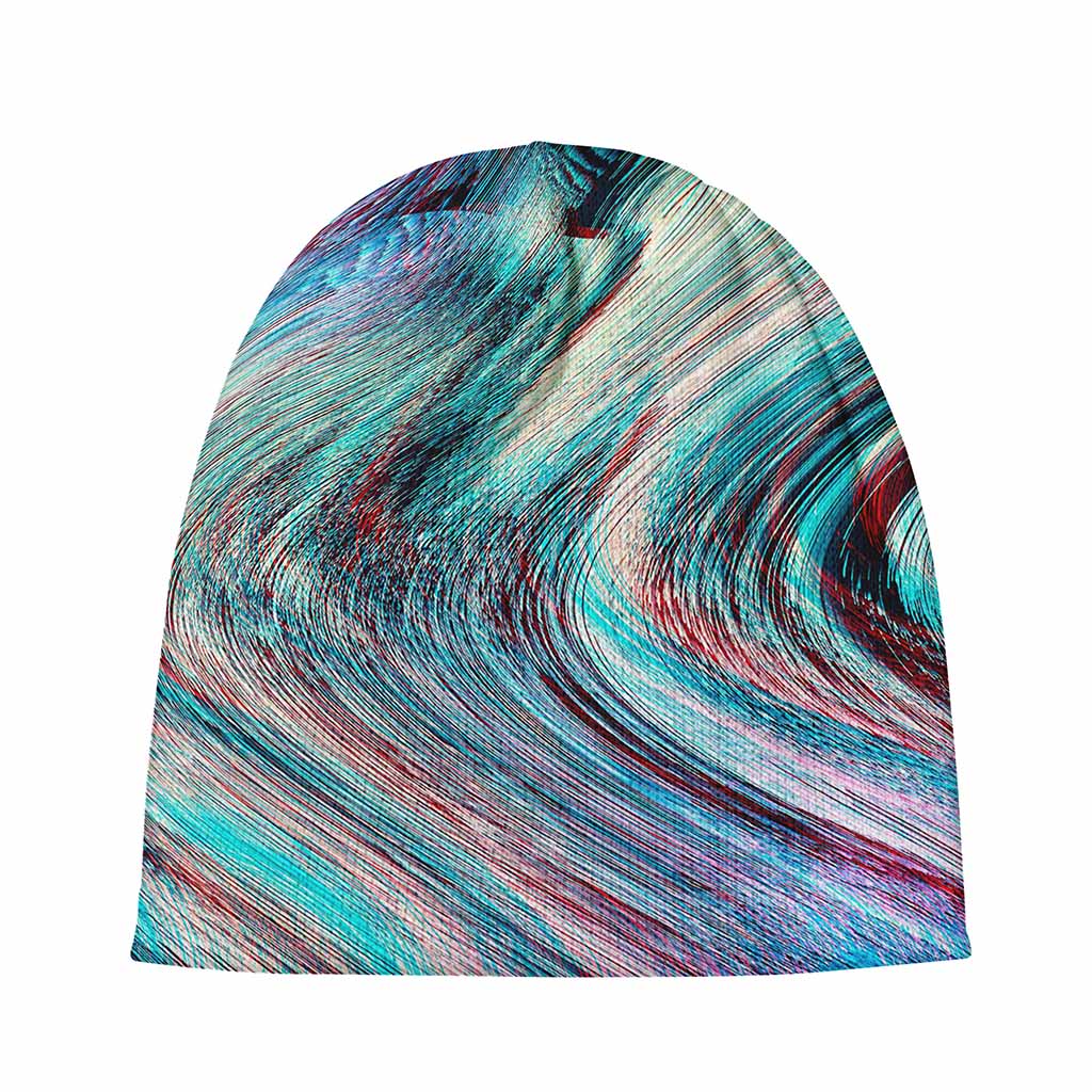 Smoke Psychedelic Trippy Print Beanie