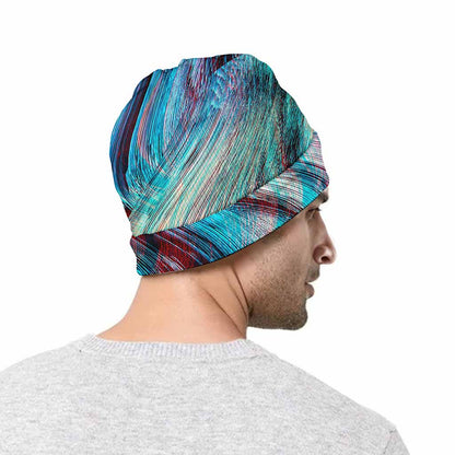 Smoke Psychedelic Trippy Print Beanie