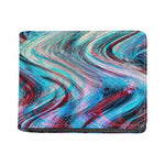 Smoke Psychedelic Trippy Print Bifold Wallet