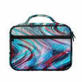 Smoke Psychedelic Trippy Print Briefcase Bible Bag