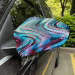 Smoke Psychedelic Trippy Print Car Side Mirror Covers