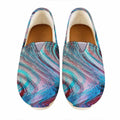 Smoke Psychedelic Trippy Print Casual Shoes