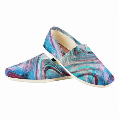 Smoke Psychedelic Trippy Print Casual Shoes