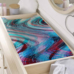 Smoke Psychedelic Trippy Print Changing Pad Cover