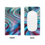 Smoke Psychedelic Trippy Print Changing Pad Cover