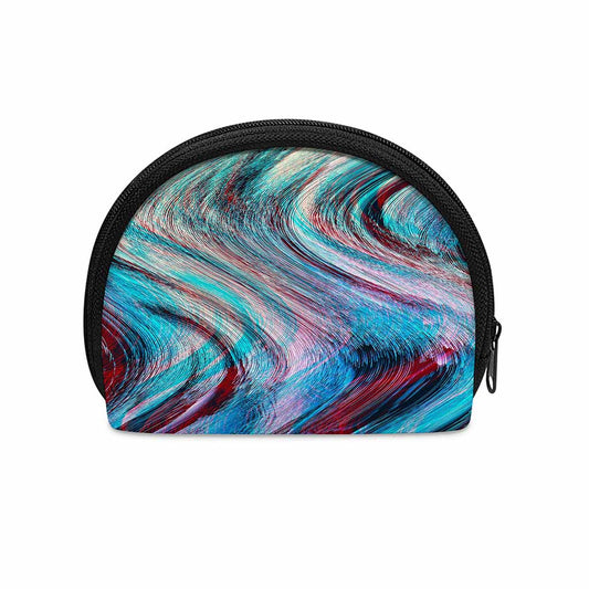 Smoke Psychedelic Trippy Print Coin Purse