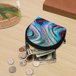 Smoke Psychedelic Trippy Print Coin Purse