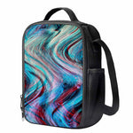 Smoke Psychedelic Trippy Print Crossbody Lunch Bag