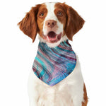 Smoke Psychedelic Trippy Print Dog Bandana