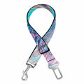 Smoke Psychedelic Trippy Print Dog Seat Belt