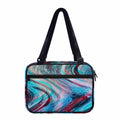 Smoke Psychedelic Trippy Print Double Strap Bible Bag