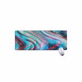 Smoke Psychedelic Trippy Print Extended Mouse Pad