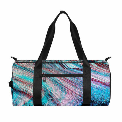 Smoke Psychedelic Trippy Print Gym Bag