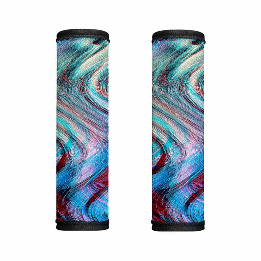 Smoke Psychedelic Trippy Print Handle Covers
