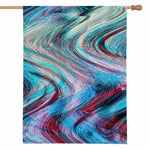 Smoke Psychedelic Trippy Print House Flag