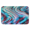 Smoke Psychedelic Trippy Print Indoor Door Mat