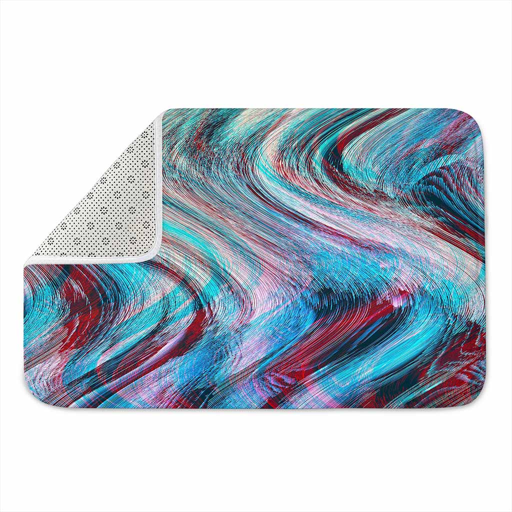 Smoke Psychedelic Trippy Print Indoor Door Mat