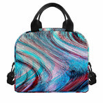 Smoke Psychedelic Trippy Print Insulated Lunch Bag