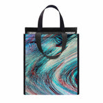 Smoke Psychedelic Trippy Print Insulated Lunch Tote