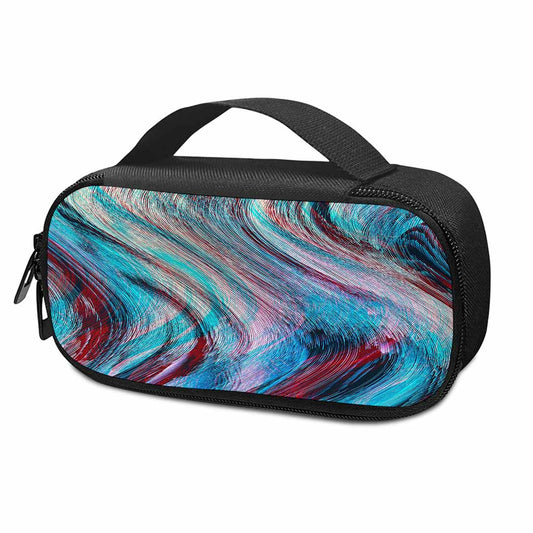 Smoke Psychedelic Trippy Print Insulin Cooler Travel Case