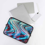 Smoke Psychedelic Trippy Print Laptop Sleeve