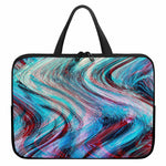 Smoke Psychedelic Trippy Print Laptop Sleeve With Handle