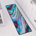Smoke Psychedelic Trippy Print Long Kitchen Mat