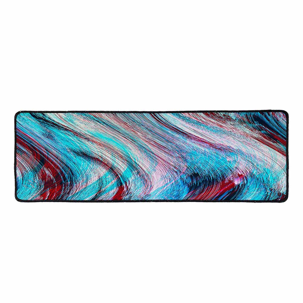 Smoke Psychedelic Trippy Print Long Kitchen Mat