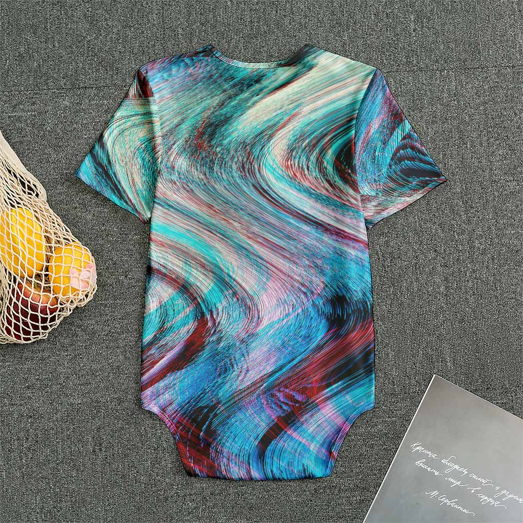 Smoke Psychedelic Trippy Print Men's Bodysuit