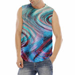 Smoke Psychedelic Trippy Print Men's Fitness Tank Top